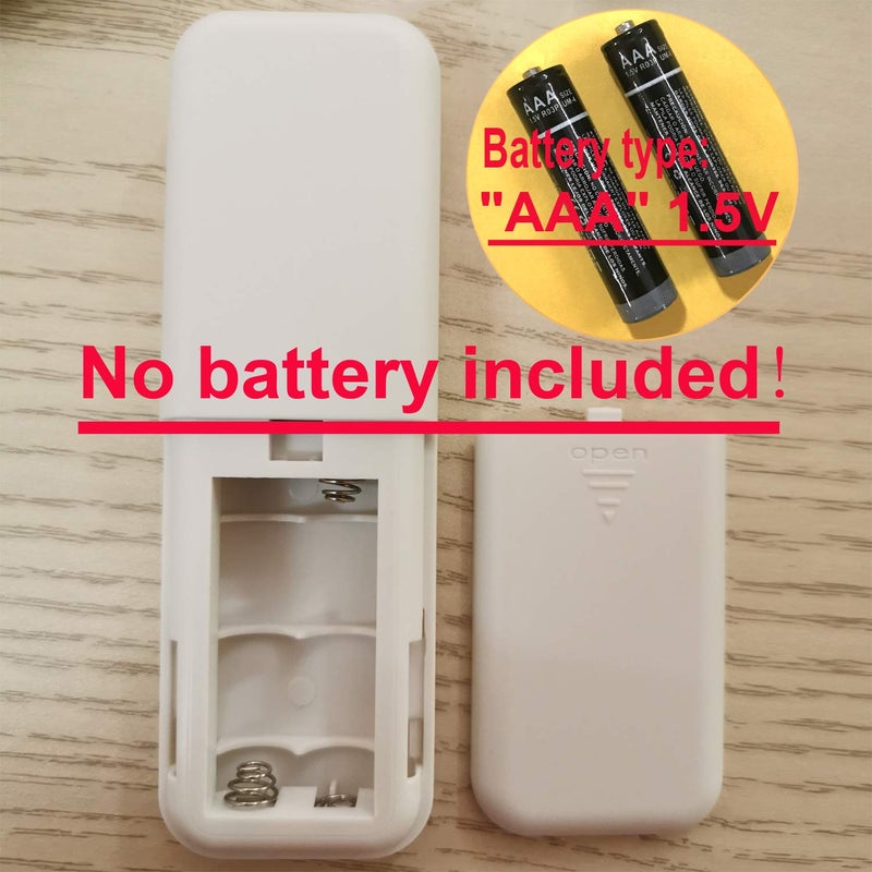 CHOUBENBEN Replacement for Friedrich Air Conditioner Remote Control KCQ06A10A KCQ08A10A KCQ10A10B KCS08A10A KCS10A10A KCS12A10A KCS12A30A KCS14A10A KCS16A30A KCM14A10A KCM18A30A KCM21A30A - Image 3